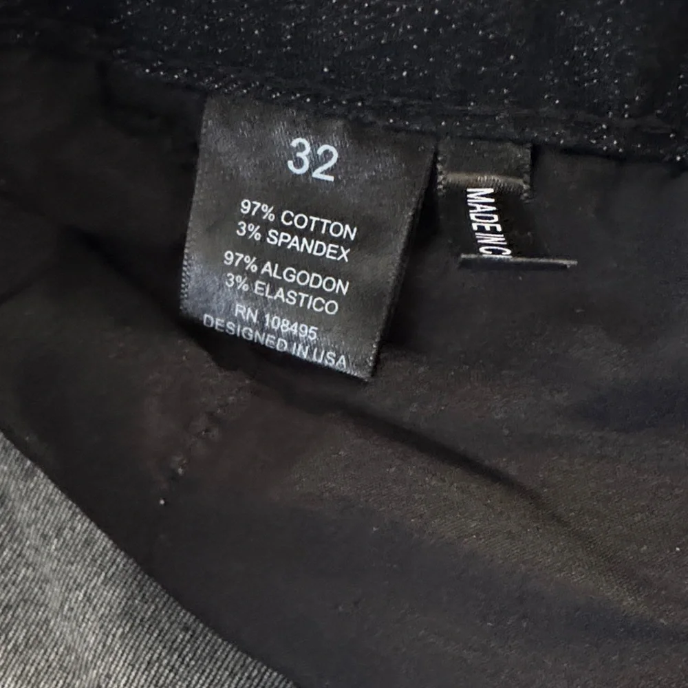 Victorious Black Essential Baggy Jeans Size 32